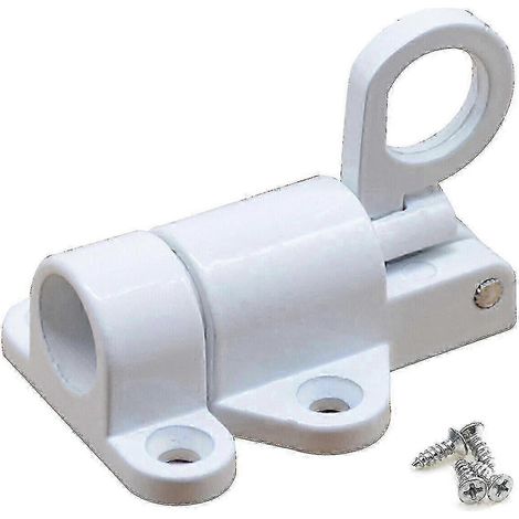 Loquet automatique pour trappe de grenier, outil de verrouillage à ressort en alliage d'aluminium (1/5)