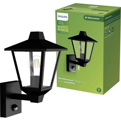 Philips LED Kinno 929004141401 Applique extérieure E27 noir (1/5)