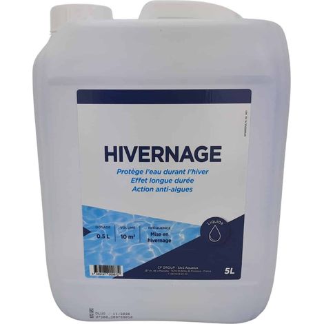Hivernage piscine anti algues bidon 5 litres - Edg by Aqualux Access