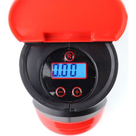 Compresseur automobile numérique à écran LED LCD 12V acomp-16 amio-02641 (1/5)