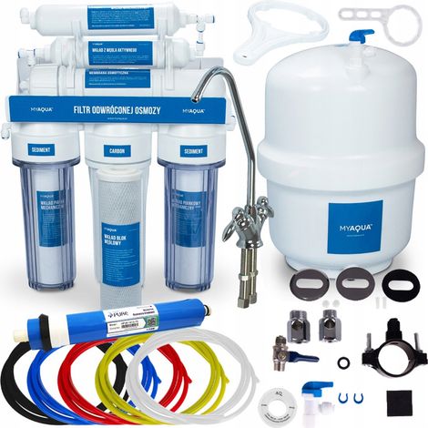 Filtre à eau par osmose inverse avec minéralisateur (1/5)
