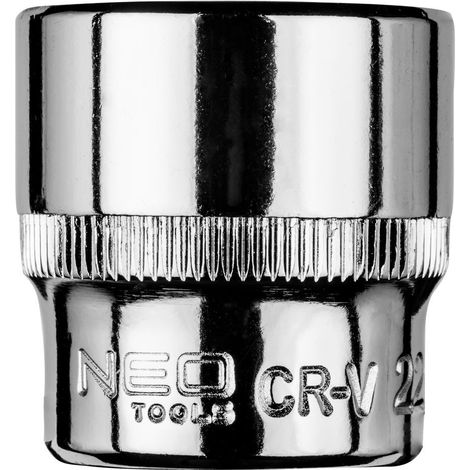 Llave de vaso neo 08-182 3/8" 22 mm (1/2)