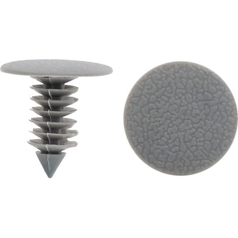 Rivet Plastique Clip Retenue Porte Garde-Boue 50 Pièces (1/2)