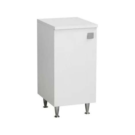 Mobile per cucina Bianco Frassinato 1 anta apertura destra Cm 40x50xH 83,5 - consegnato già montato (1/2)