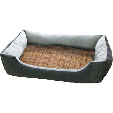 Lit orthopédique pour chien en mousse à mémoire de forme avec housse amovible et lavable (1/5)