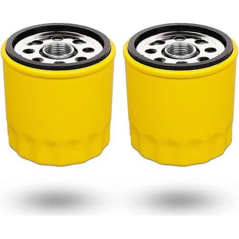 Lot de 2 filtres à huile 52 050 02-s, haute performance, pour moteurs Kohler M18 M20 SV715 SV725 SV735 CV13S CV15S CV22S (références : 52 050 02, 5205002S et 52 050 02-S1). (1/5)