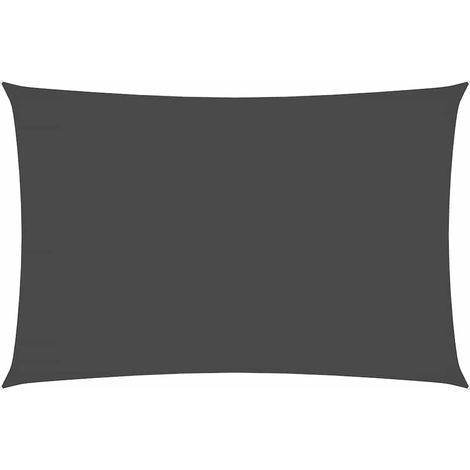 Maison Exclusive - Toldo de vela rectangular tela Oxford gris ant (1/5)