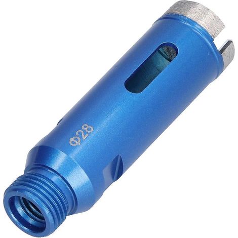 Élargisseur de trou fileté 1/2" BSP, foret de 28 mm pour granit, céramique et marbre