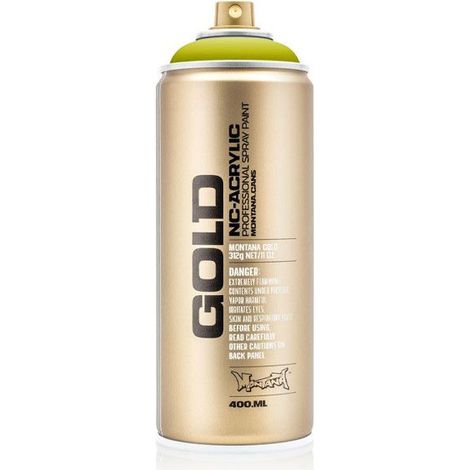 Bombe de peinture - Gold - Acrylique - Pepperoni mild - G1130 - 400ml - Montana Cans