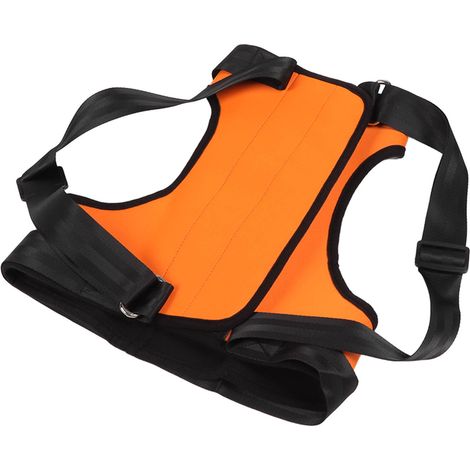 Hinterbein-Hebegeschirr, ideal für ältere Hunde mit eingeschränkter Beweglichkeit. Geeignet für Senioren und kranke Hunde. Orange. Größe M. (1/5)