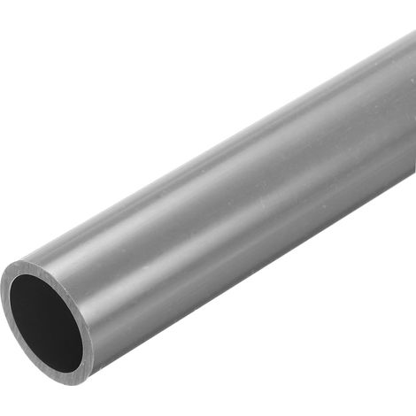 Rigid PVC Tubing Round 25.6 mm ID 32 mm OD 30 cm Long High Strength for Water Pipe, Aquarium, Fish Tank, Garden Greenhouse, Grey (1/5)