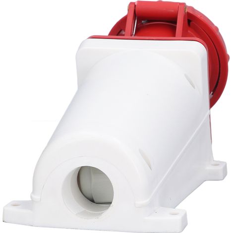 IP67 wasserdichte Industriesteckdose, 5-poliger Luftfahrtstecker, 63 A, 220–415 V, für Fabrik oder Werkstatt (1/5)