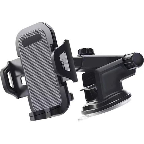 Support Téléphone Voiture Rotation 360° Ventouse Puissante Fixation Grille Aération Tableau Bord Support Véhicule (1/5)