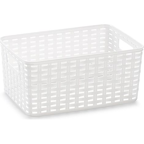 CESTA MULTIUSO 10L BIANCO - 33X22 CM