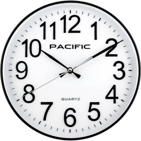 Orologio da parete nero Pacific PW-362 (1/2)