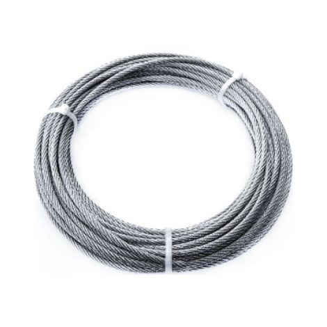 Masidef cuerda de acero inoxidable 25 metros de diámetro 4mm - cc2750135