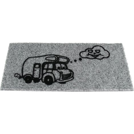 Tapis d'intérieur pour camping-car ARISOL Dimensions (cm) - 25 x 50, Modèle - Camping-car (1/2)