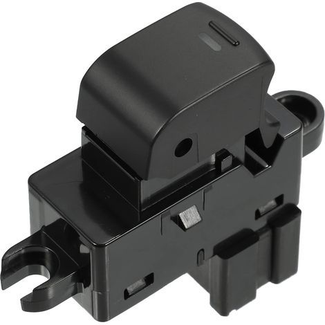 x 6-poliger Fensterheberknopf für Nissan Qashqai J10, Navara NP300 D40, OE 25411EA00A, 25411EA03A, 25411JD000, 12 V, Schwarz (1/5)