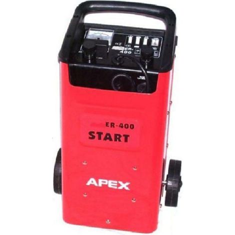 KFZ STARTHILFE BATTERIELADEGERÄT 400 BATTERIELADER 12V 24V BOOSTER Ladegerät