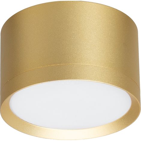 Spot de plafond rond doré moderne Ø8,2 cm 1xGX53 15W CYKLOP Milagro