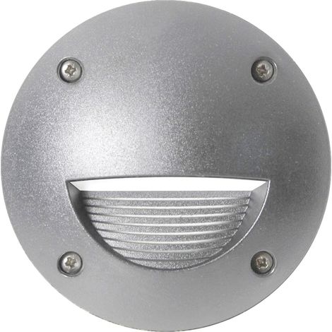 Encastré mural DEVON Asymmetric round IP66 GX53 LED T2 3W 380lm/395lm/415lm CRI80 3000K/4000K/6500K Gris (1/2)