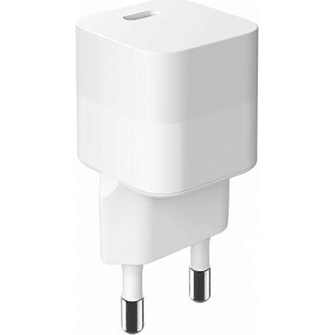 Chargeur secteur universel USB-C 30 W compatible GaN, prend en charge la charge rapide, blanc. (1/5)