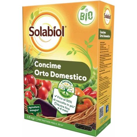 Concime Orto Domestico 1,5 kg Solabiol