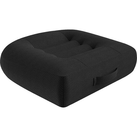 Rehausseur de siège Auto - Coussin de Chaise 40 x 40 cm - Augmente la visibilité Pendant la Conduite, également pour Table à Manger, chaises de Bureau, Fauteuil Roulant, Chaise de Jardin, canapé (1/5)
