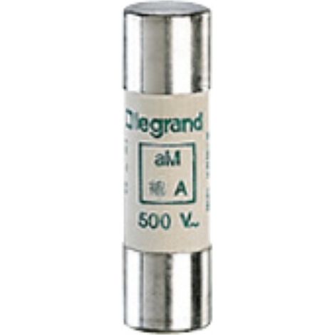 Cartouche industrielle cylindrique type aM 14x51mm avec percuteur 50A LEGRAND 014150 (1/2)
