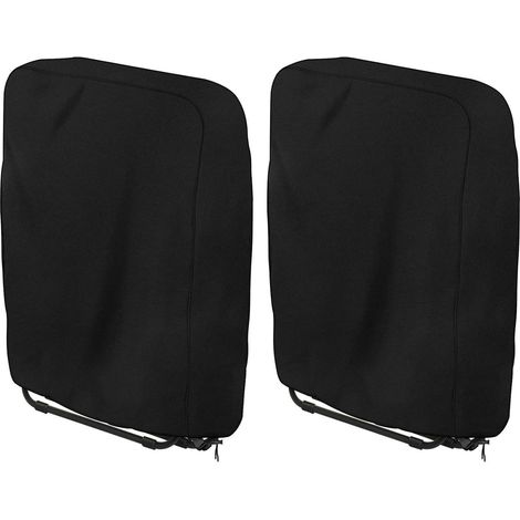 2x Abdeckhauben für Klappstühle, wasserdicht, winddicht, 420D Oxford, 110x71cm (1/5)