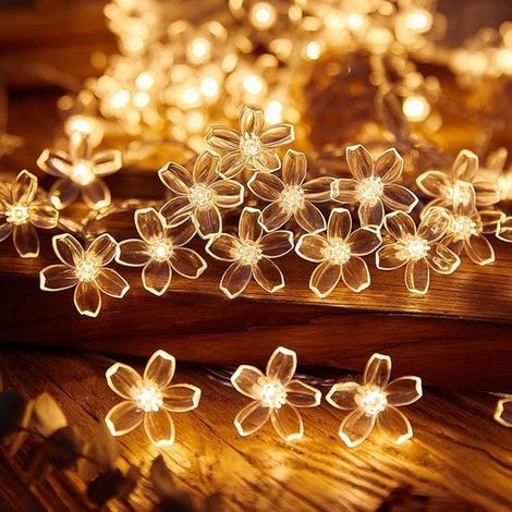 LED-Lichterkette mit Sternenhimmel-Effekt für Camping und Zelte stimmungsvolle Atmosphäre kleine weiße Kugellampen dekorative Glockenlampen mit 6 6