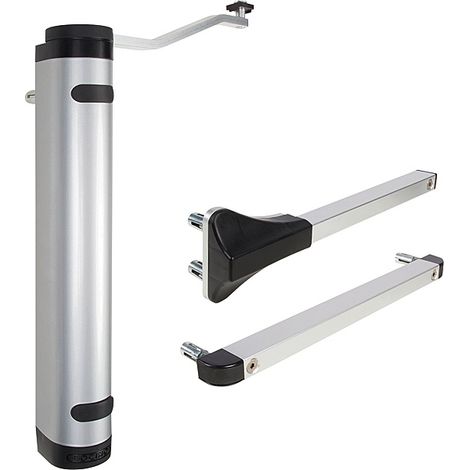 Locinox – Ferme-porte hydraulique Verticlose 2 – Force de fermeture 1154 – Charge maximale 150 kg – Largeur 1500 mm – Testé 500 000 cycles