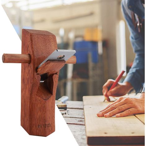 Rabot à main pour menuisier, outil de rabotage pour le travail du bois (127 mm) (1/5)
