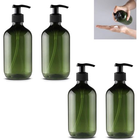 Teile – Seifenpumpe – 500 ml – Lotionpumpe – Shampoopumpe – Duschgelpumpe – Kunststoff-Lotionpumpenflasche – AquaForge (1/5)