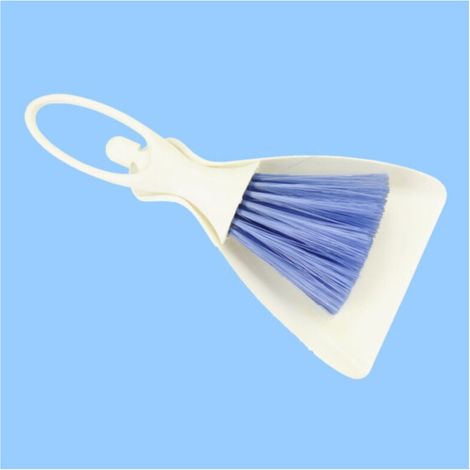 Balai + Pelle à Poussière Pour Le Nettoyage De La Voiture Couleurs Assorties Balai Avec Pelle à Poussière (1/4)