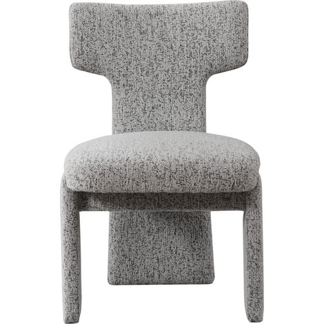 Lot de 2 fauteuils d'appoint modernes rembourrés en chenille avec pieds en bois d'hévéa – fauteuils d'accent sans accoudoirs à dossier courbé pour salon, chambre, restaurant, café, salle à manger, réc