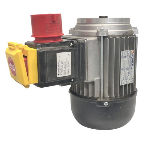 Ersatzmotor Industriemotor 400V 2,6kW K900 Schalter-Stecker Kombination Motor Holzspalter (1/5)