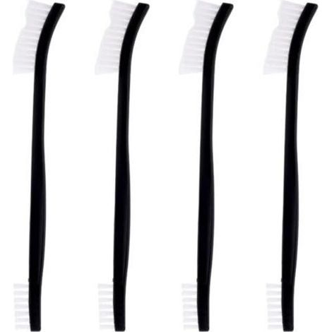 4pcs Brosses Nettoyage Nylon à Double Extrémité, Petites Brosses Nettoyage Multifonctions Brosses Nylon Durables pour Nettoyer Crevasses Brosses Nettoyage Bijoux Vélo Voiture Pommeau Douche (1/4)