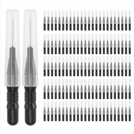 120 Interdentalbürsten für kieferorthopädische Apparaturen, für eine effektive Reinigung der Zahnzwischenräume. (1/5)
