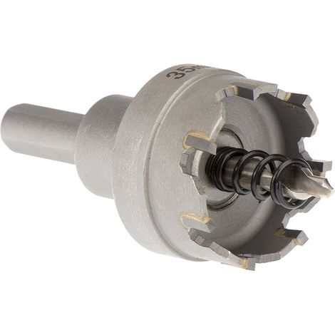 Lochschneider mit Hartmetalleinsatzen fur Metall 16 mm Fervi f019/016