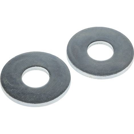 Rondelle plate, M16 (Form G), Acier, 18mm x 48mm, Galvanisé brillant ( Prix pour Sachet de 50 )