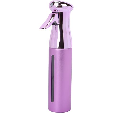 Bouteille Vaporisateur Haute Pression Continue 300ml Violette pour Cheveux et Plantes, Pulvérisateur Professionnel pour Salon de Coiffure et Jardinage (1/5)