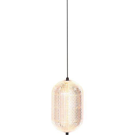 Mexlite - lampada a sospensione - Geripu - ambra - plastica