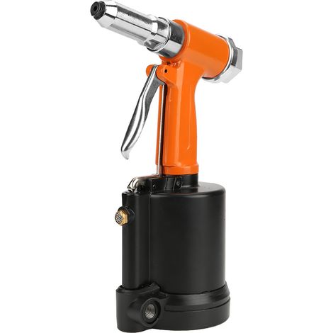Kit de riveteuse pneumatique industrielle aveugle 3,2-6,4 mm orange et noir