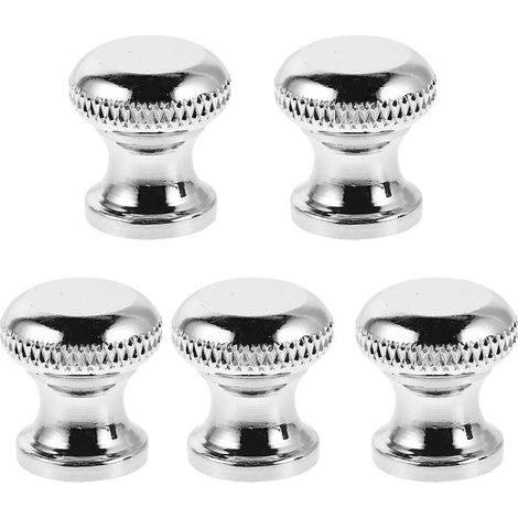 Lot de 5 boutons pour moulin à poivre : mécanisme de rechange pour moulin à poivre manuel - écrou de 15 mm pour moulin à épices de cuisine. (1/5)