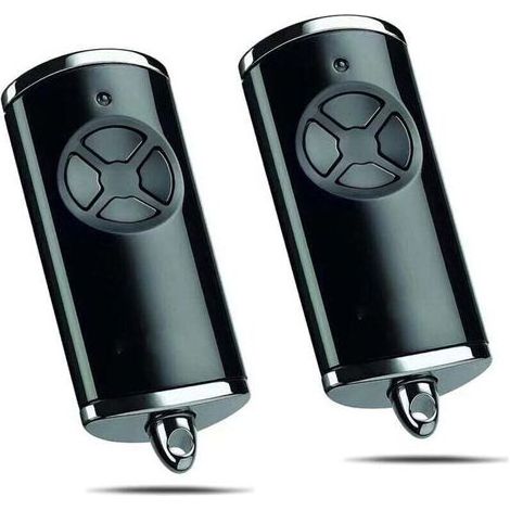 (Pack de 2)868MHz Télécommande pour Hörmann HSE4 BS,4 Canaux Télécommande de Rechange Bip Portail Porte De Garage Compatible avec Hörmann HSM4 HSE2 HS1 HS4 HSZ1 (1/4)