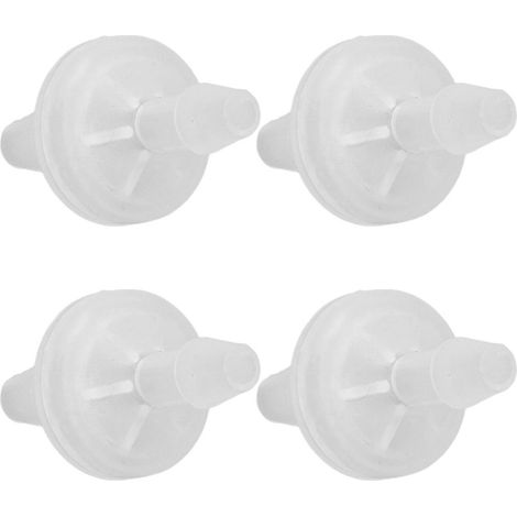 Lot de 12 soupapes anti-retour aquarium en PP résistant ozone et huile 5.1mm pour bac poisson et industrie chimique (1/5)