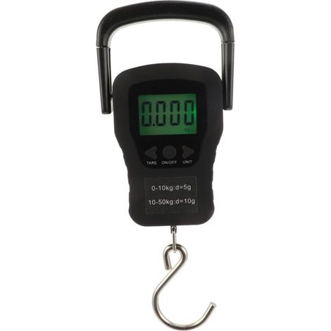 Portable Electronic Scale with Measuring Tape, Multifunctional Scale with Compact and Lightweight Design, Ideal for Travel and Outdoor Weighing (1/5)
