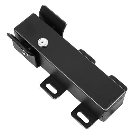 Serrure électrique Serrure électrique automatique 24 V Serrure de portail électrique Entraînement de porte battant 2 méthodes de déverrouillage Avec 2 clés Pour entraînement de portail (1/5)