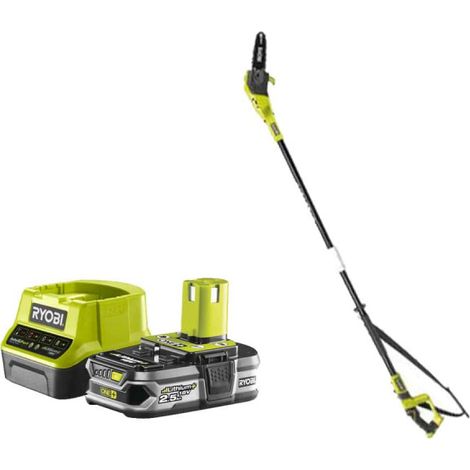 Pack RYOBI Elagueur à chaine sur perche 18V One+ OPP1820 - 1 Batterie 2.5Ah - 1 Chargeur rapide RC18120-125 (1/8)